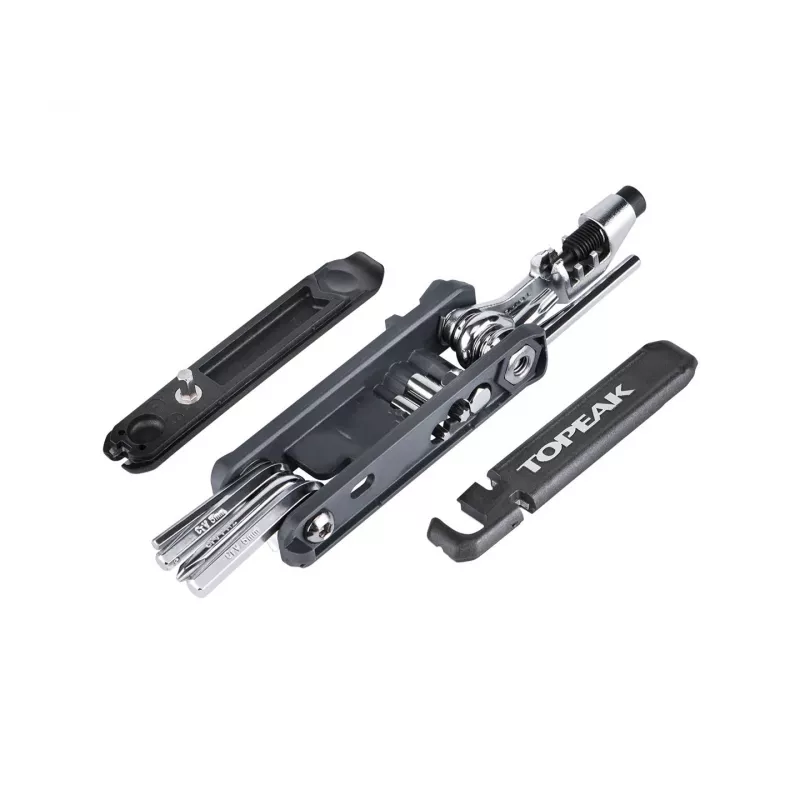 Multi-tool Topeak Hexus X Melns Stainless Steel 90mm