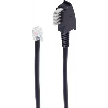 shiverpeaks ®-BASIC-S--TAE N spraudnis pret Western spraudni 6/6, faksa ierīcēm, 6 dzīslu, 3,0 m (BS70163)
