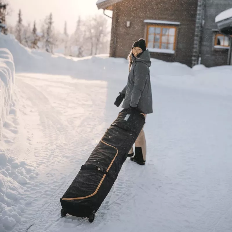 Thule 5162 Roundtrip Rolling Ski Bag 192cm Black
