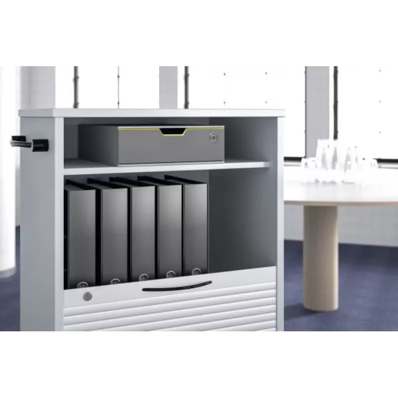 Dokumentu glabāšanas kaste Plastmasa Pelēka Durable 760127