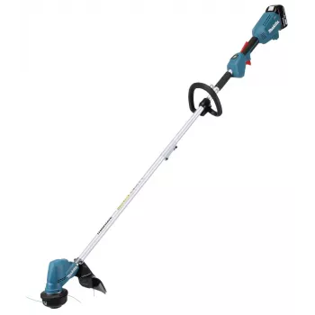 Makita DUR192LRT1, zāles trimmeris, J-veida rokturis, 6000 apgr./min, melns, tirkīza, 30 cm, 87,8 dB