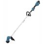 Makita DUR192LRT1, zāles trimmeris, J-veida rokturis, 6000 apgr./min, melns, tirkīza, 30 cm, 87,8 dB