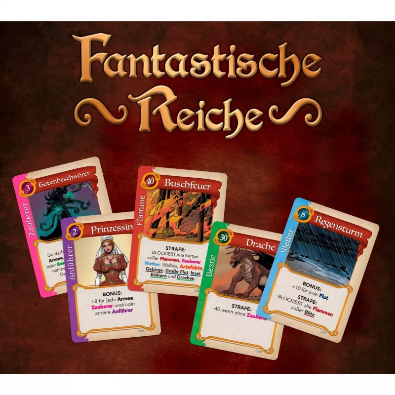 Fantastische Reiche, kāršu spēle