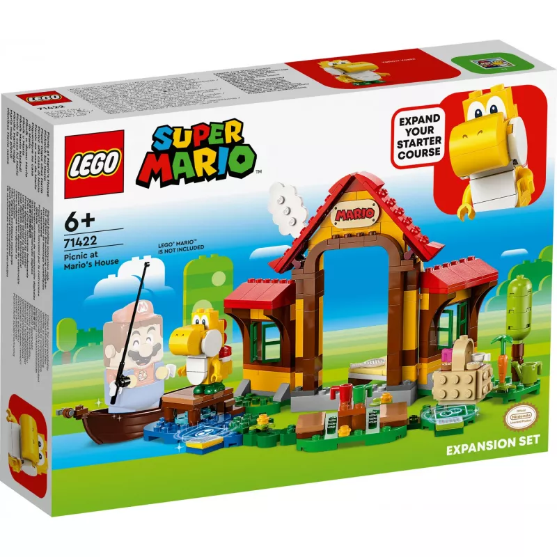 LEGO SUPER MARIO 71422 PAPLAŠINĀJUMA KOMPLEKTS – PIKNIKS MARIO MĀJĀ