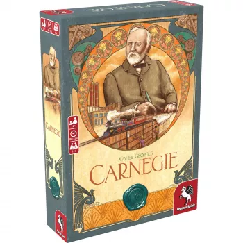 Pegasus Spiele Carnegie galda spēle ekonomika