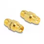 DeLOCK Adapter RP-SMA ligzda uz SMA ligzdu, diametrs 8 mm, platums 17,1 mm
