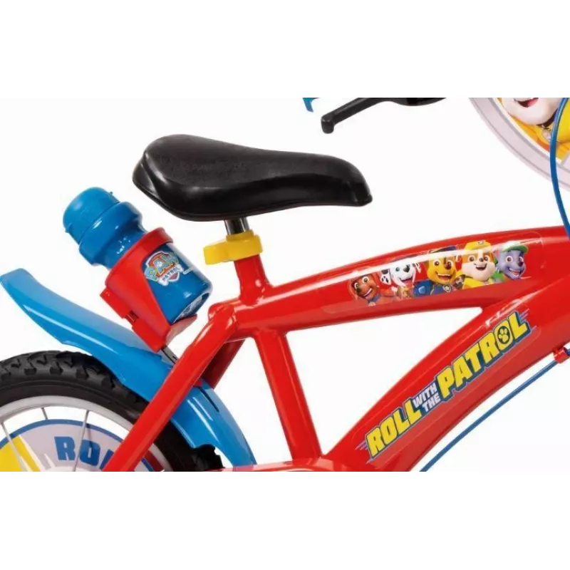Bērnu velosipēds 14 Paw Patrol sarkans 1478 zēnam JAUNS TOIMSA