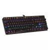 Mehāniskā tastatūra ART KLART AK-51 ar Blue slēdžiem, kompakts izkārtojums