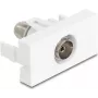 DeLOCK 90844 rozetes ligzda IEC F balta 75 Ω vīrišķais
