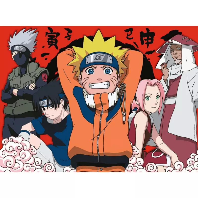 bērnu puzle Naruto piedzīvojums (300 gabali)