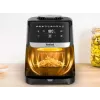 Tefal Easy Fry Silence EY551HE0 fritieris Viens 5 L Brīvi stāvošs Karstā gaisa fritieris Melna, Pelēka, Nerūsējošais tērauds