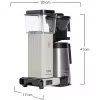 Kafijas automāts Moccamaster 1.25L KBG 741 bēšs