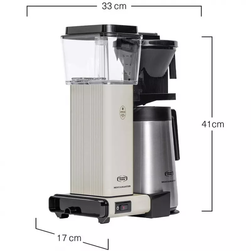 Kafijas automāts Moccamaster 1.25L KBG 741 bēšs