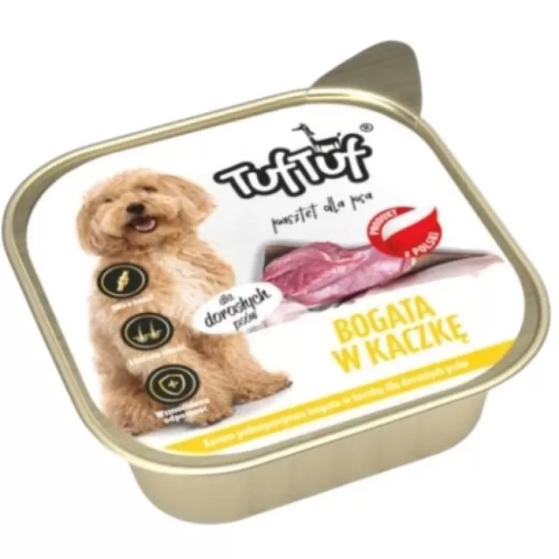 TUF TUF Alupak pīles pastēte - mitrā suņu barība - 300g