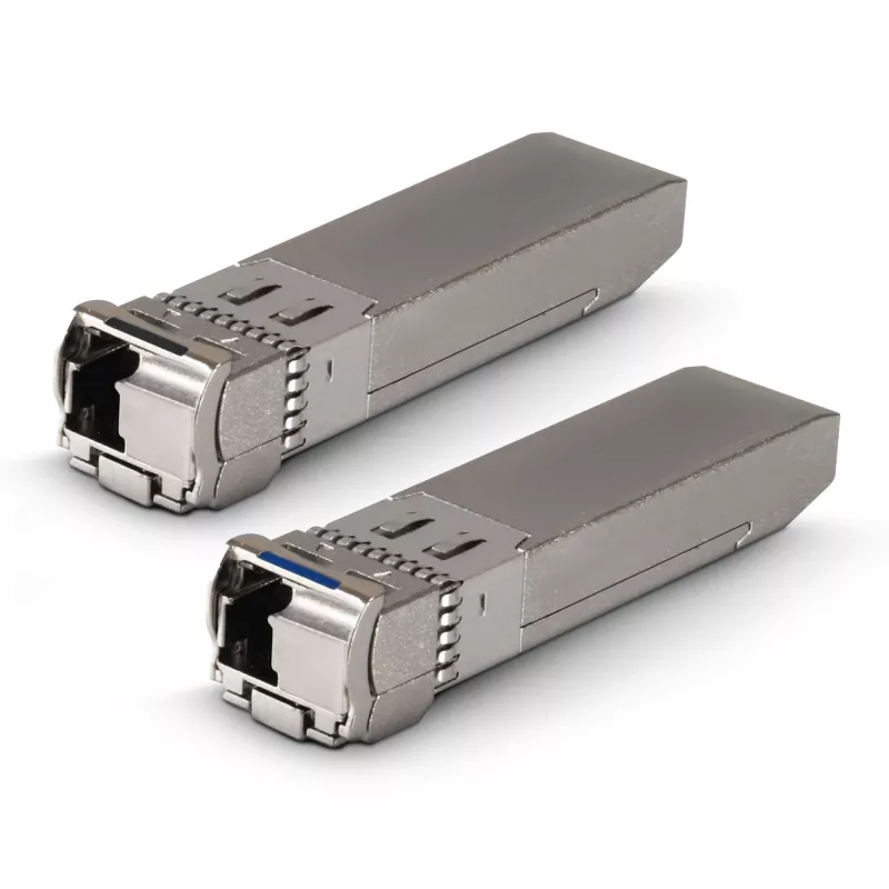 Extralink SFP+ 10G SFP+ WDM moduļi 10Gbps 1270/1330nm vienmoda 20km LC DOM pāris, paredzēts HP/ARUBA