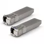 Extralink SFP+ 10G SFP+ WDM moduļi 10Gbps 1270/1330nm vienmoda 20km LC DOM pāris, paredzēts HP/ARUBA
