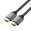 Satechi ST-8KHC2MM - 2 m - HDMI Type A (Standard) - HDMI Type A (Standard) - pelēka