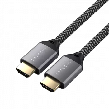 Satechi ST-8KHC2MM - 2 m - HDMI Type A (Standard) - HDMI Type A (Standard) - pelēka