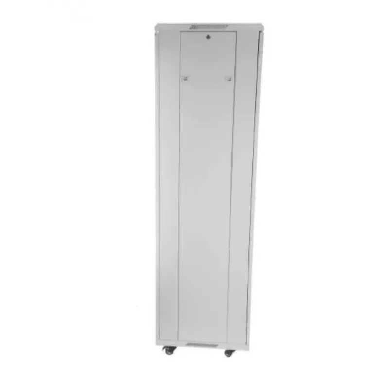 SOMI Networks | 42U, 19″ brīvi stāvošs skapis | 42U-80/80NAC | Pelēks | Maks. slodze 800 kg; noņemami un slēdzami sānu paneļi; stikla durvis; nesamontēts | Dziļums: 80 cm