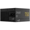 Barošanas bloks AEROCOOL Smart G1 750W, 80 PLUS Gold, ATX 3.1, PCIe 5.1, melns