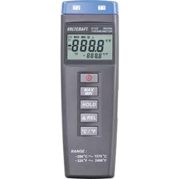Voltcraft K102 temperatūras mērinstruments, termometrs -200 - +1370 °C K-tipa (308)