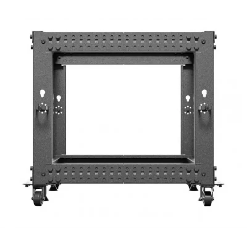 Atvērtais statnis LANBERG OR01-6109-B 9U 600x600 mm