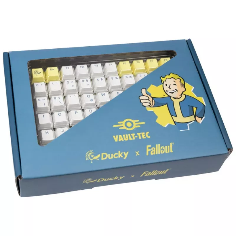Taustiņu vāciņu komplekts Ducky x Fallout 132 gab. ISO DE izkārtojums