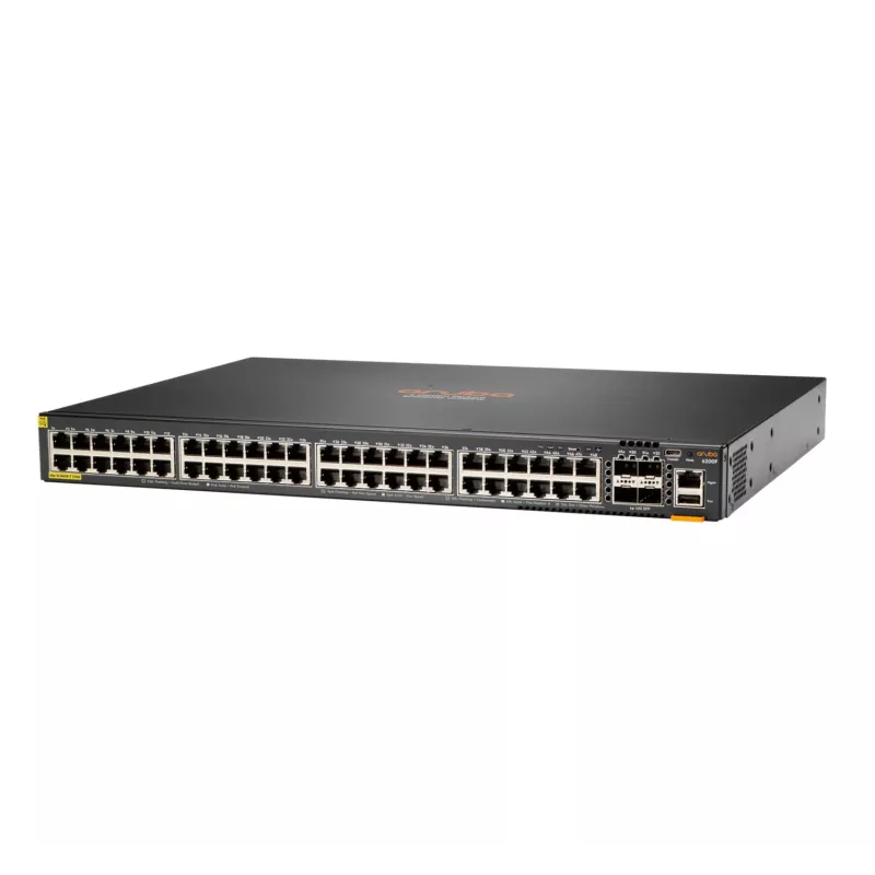 Pārvaldāms slēdzis HP Enterprise Aruba 6200F 48G PoE 370W 4SFP+