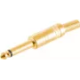 Mono 6.3mm savienotājs ShiverPeaks 50600-G — apzeltīts metāla audio ligzda