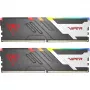 DDR5 32 GB (2x16 GB) 6000 MT/s spēļu operatīvā atmiņa PATRIOT KLEVV CRAS V ar radiatoru, CL30, 1,35 V, XMP 3.0, RGB