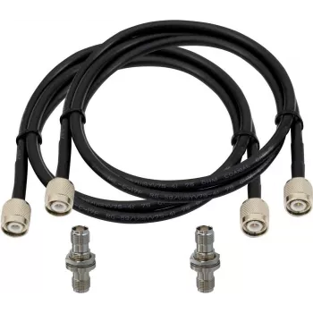 Koaksiālais antenas kabelis Omnitronic TNC-Set 10 m, TNC spraudnis–kontaktligzda, 10 metri