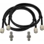 Koaksiālais antenas kabelis Omnitronic TNC-Set 10 m, TNC spraudnis–kontaktligzda, 10 metri