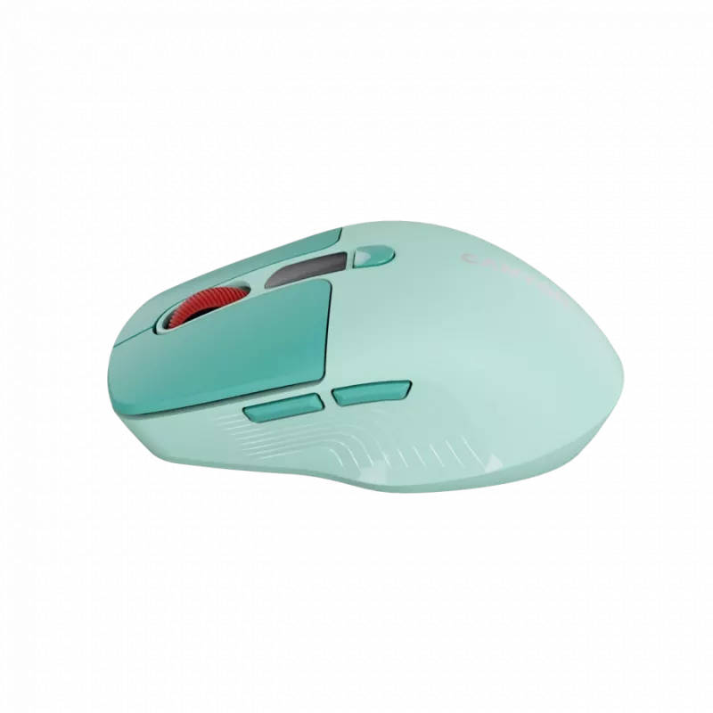 Canyon MW-26 - 2in1 bezvadu optiskā pele Bluetooth / 2.4 GHz - klusa - zaļa