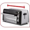 Tosteris Tefal TL6008 2 šķēles 1300 W Alumīnijs Melns