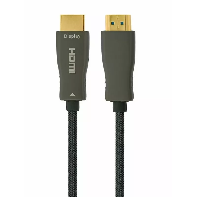 Gembird CCBP-HDMI-AOC-80M-02 HDMI kabelis HDMI Type A (Standard) Melns