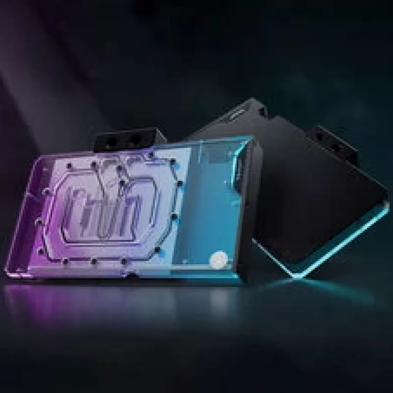 EKWB EK-Quantum Vector³ Master RTX 5090 GPU ūdens dzesētājs, D-RGB, aizmugures plāksne - akrils