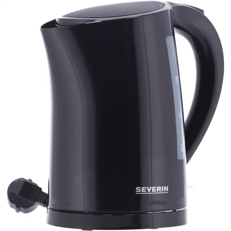 Severin WK 3498 elektriskā tējkanna 1.5 L 2200 W Melna