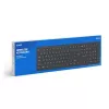 Savio KB-02 tastatūra mājām/birojam USB QWERTY melna