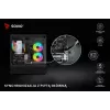 SAVIO Blast 120mm ARGB PWM korpusa ventilators - melns