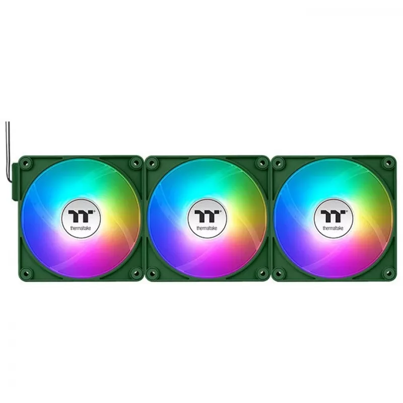 Ventilators Thermaltake CT140 EX Reverse ARGB Sync 14 cm Zaļš 3 gab.