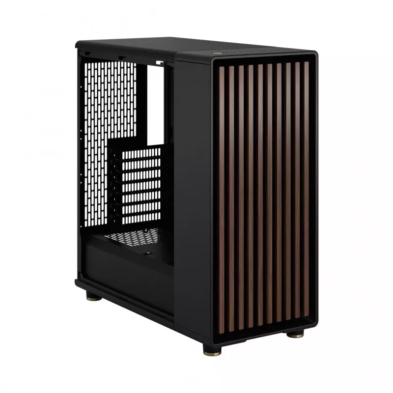 Fractal Design North Charcoal Melns Mesh Mid Tower Case - Melns