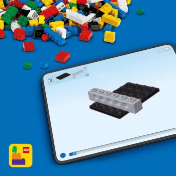 Konstrukciju rotaļlieta LEGO City 60402 Zilais monstru kravas auto ar lielām riepām, 148 detaļas, 1 minifigūra, vecumam 5+