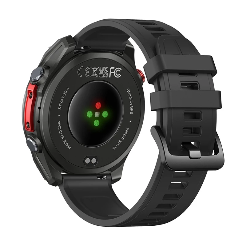 Viedpulkstenis Zeblaze Stratos 4 Melns