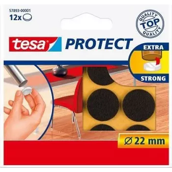Mēbeļu grīdas aizsargpaliktņi Tesa 57893-00000-01 12 gab. apaļi
