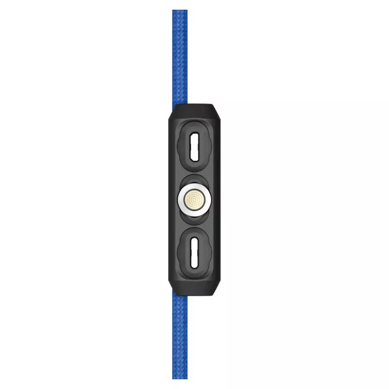 USB kabelis RealPower MagneticCharge3 2m USB A zils