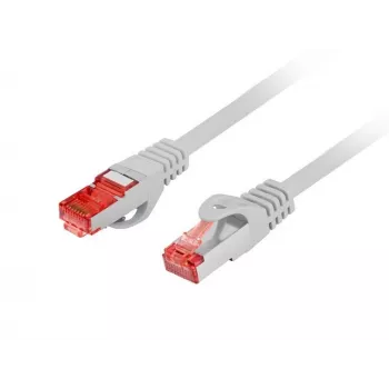 LANBERG Cat6 F/UTP (FTP) tīkla kabelis, RJ-45–RJ-45, 10 m, Pelēks