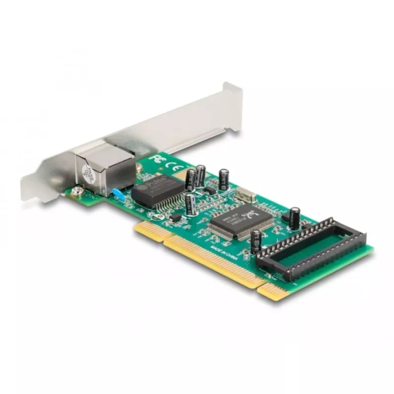 DeLOCK PCI karte uz 1 x RJ45 Gigabit LAN, ar pilna augstuma un zema profila kronšteinu