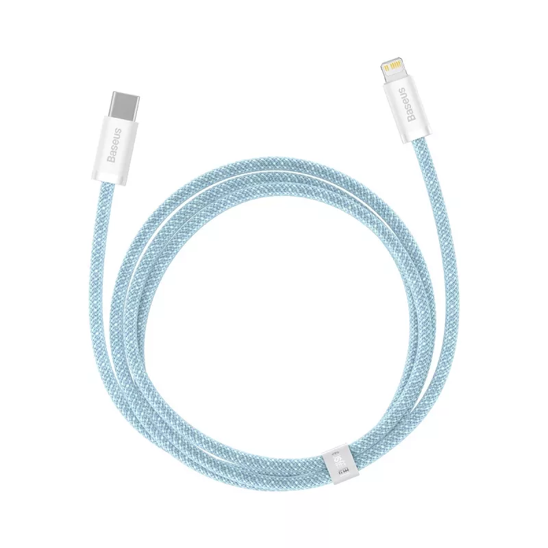 USB-C uz Lightning kabelis Baseus Dynamic Series, 20 W, 1 m (zils)