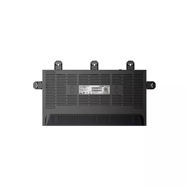 Ruijie Networks RG-EW3000GX PRO bezvadu maršrutētājs Gigabit Ethernet divjoslu (2,4 GHz / 5 GHz) melns