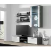 Cama TV statīvs SOHO 180 pelēks/balts glancēts